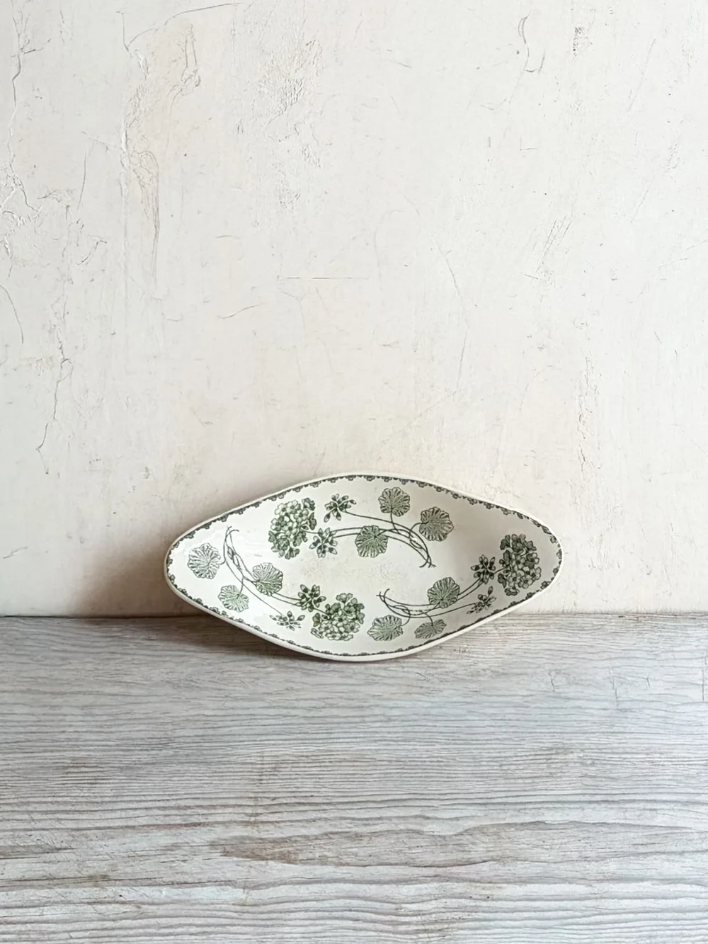 Antique French Ravier Dishes | Sarreguemines Gien Terre de Fer